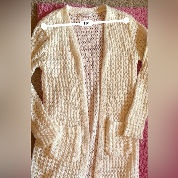 Knit Full Length Cardigan - Picture 4 of 6